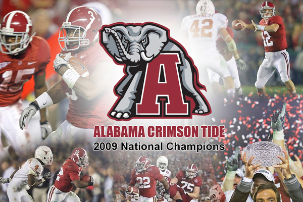Picture of Alabama Football National Championship Hightlights from 2009